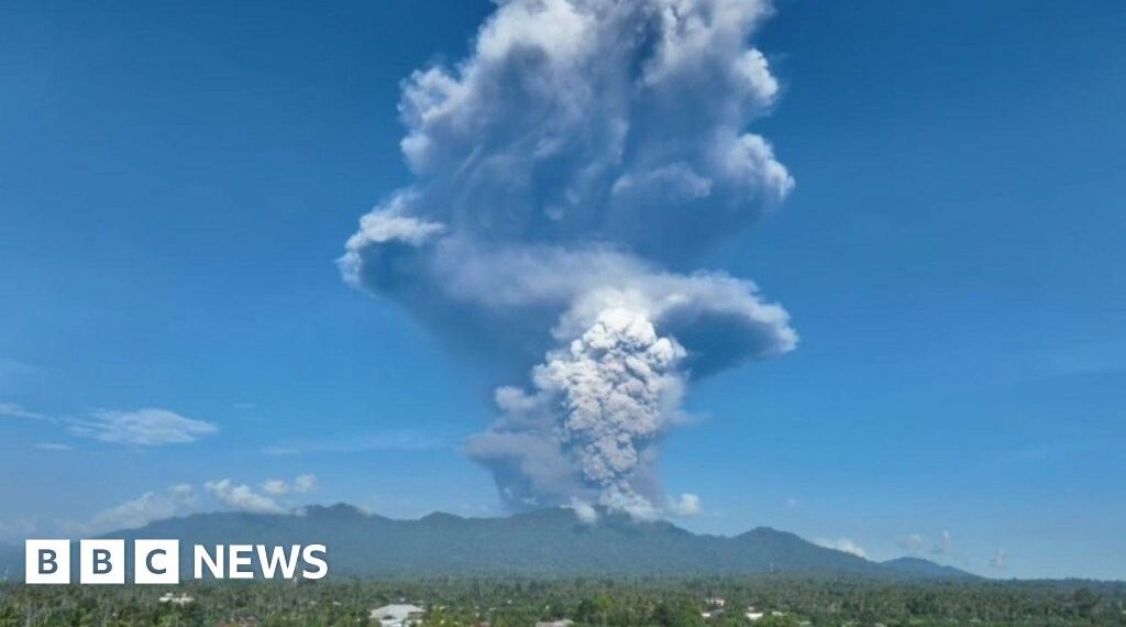 Three dead after volcano erupts on Indonesian island