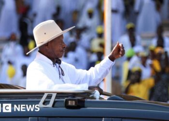 Uganda's president sworn in for record seventh term