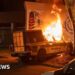 Violence in Australian town after arrest of man over girl's murder