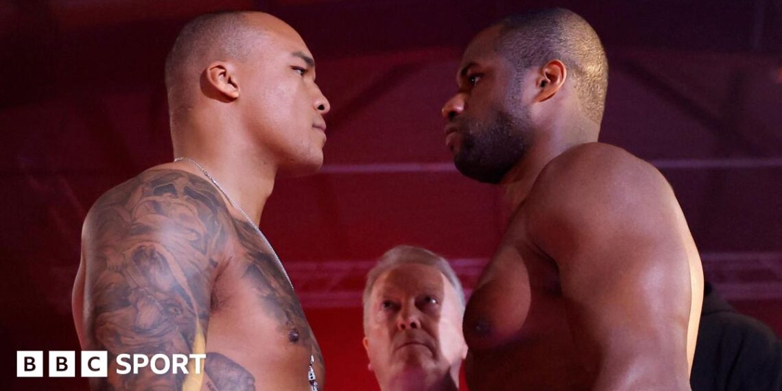 Daniel Dubois weighs in
