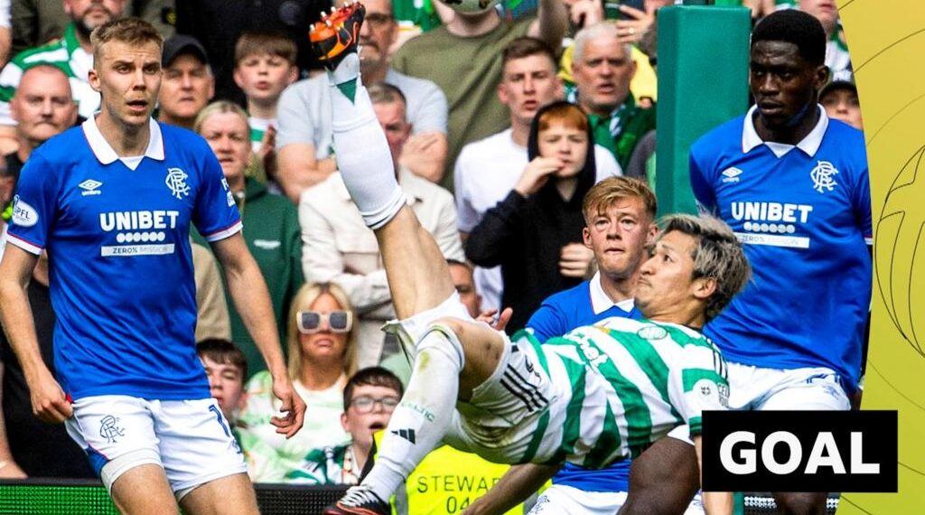 Daizen Maeda scored fantastic overhead kick