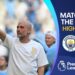 Pep Guardiola bids farewell to Manchester City fans at his last match of the 2025-26 Premier League season