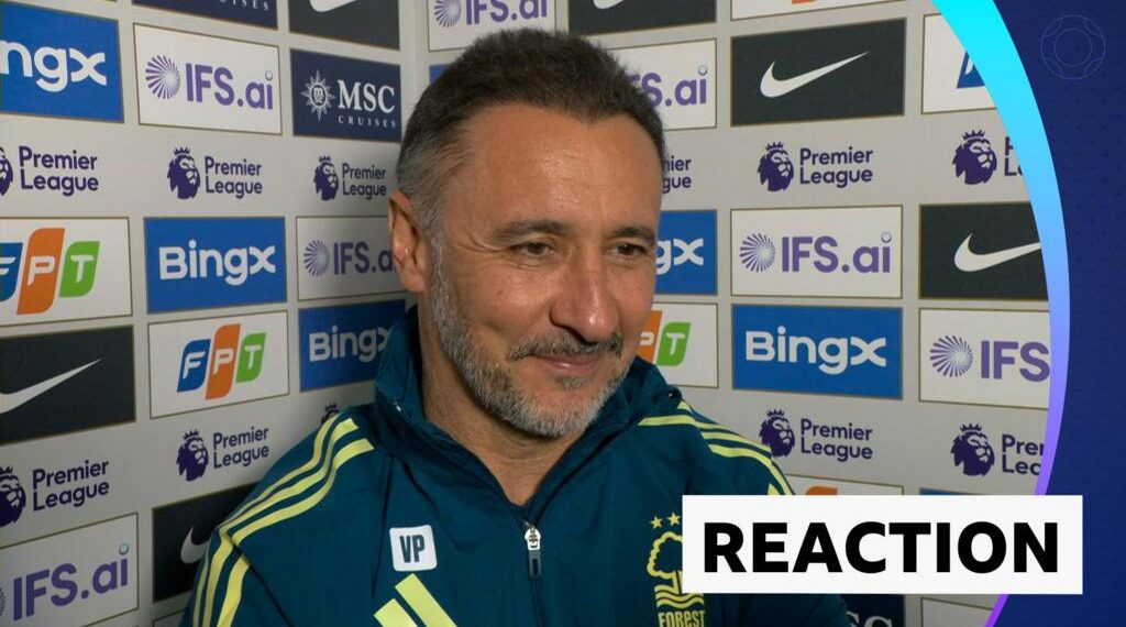 Nottingham Forest manager Vitor Pereira