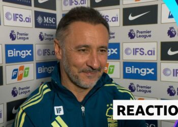 Nottingham Forest manager Vitor Pereira