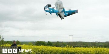 'We had people come just to see it': Amazon delivers its first UK parcels by drone