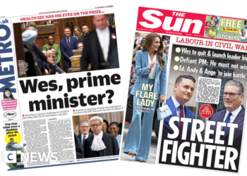 'Wes, prime minister?' and 'My flare lady'
