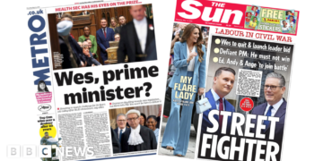 'Wes, prime minister?' and 'My flare lady'