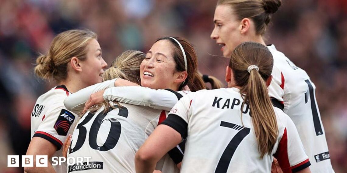 Liverpool celebrate victory over Charlton Athletic