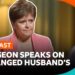 Nicola Sturgeon speaks out on the crime of her estranged husband | BBC Newscast