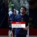 Arsenal team and fans arrive in Budapest for Champions League final. #BBCNews