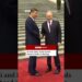 Xi and Putin shake hands before summit in Beijing. #BBCNews