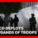 Mexico sends thousands of soldiers to stop violence after death of drug lord | BBC News