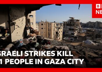 Israeli strikes kill 11 people in Gaza City, medics say | BBC News