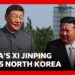 China’s Xi Jinping lands in North Korea to meet Kim Jong Un in rare visit | BBC News