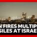 Iran fires multiple missiles at Israel in new threat to ceasefire | BBC News