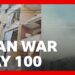 The 100th day of the US-Israel war with Iran | BBC News