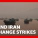 US and Iran exchange strikes in latest test of fragile ceasefire | BBC News