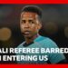 First World Cup Somali referee Omar Artan barred from entering US | BBC News