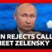 Putin rejects Zelensky meeting saying Russia “will achieve its goals” in Ukraine | BBC News