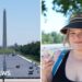 Americans react to Reflecting Pool's completed paint job