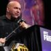 Dana White at a press conference