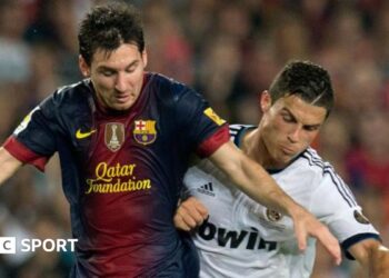 Cristiano Ronaldo and Lionel Messi
