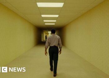 Endless creepy yellow corridors, 30bn TikTok views - and now a Hollywood film