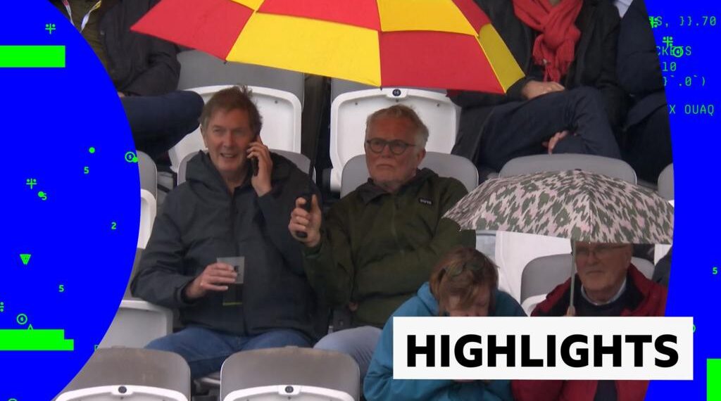 Cricket fans at Lord's