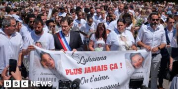 French town buries murdered child as questions mount over police failings