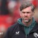 Geoff Parling looks on during a Leicester coaching session