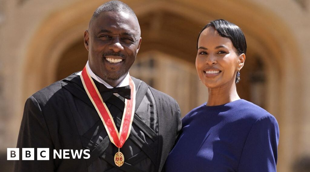 Idris Elba and Torvill and Dean receive honours at Windsor Castle