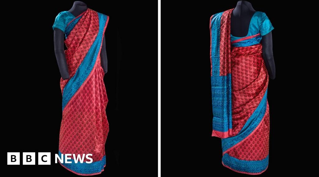 Indian space scientist Nandini Harinath's Mars mission sari at US's Smithsonian museum