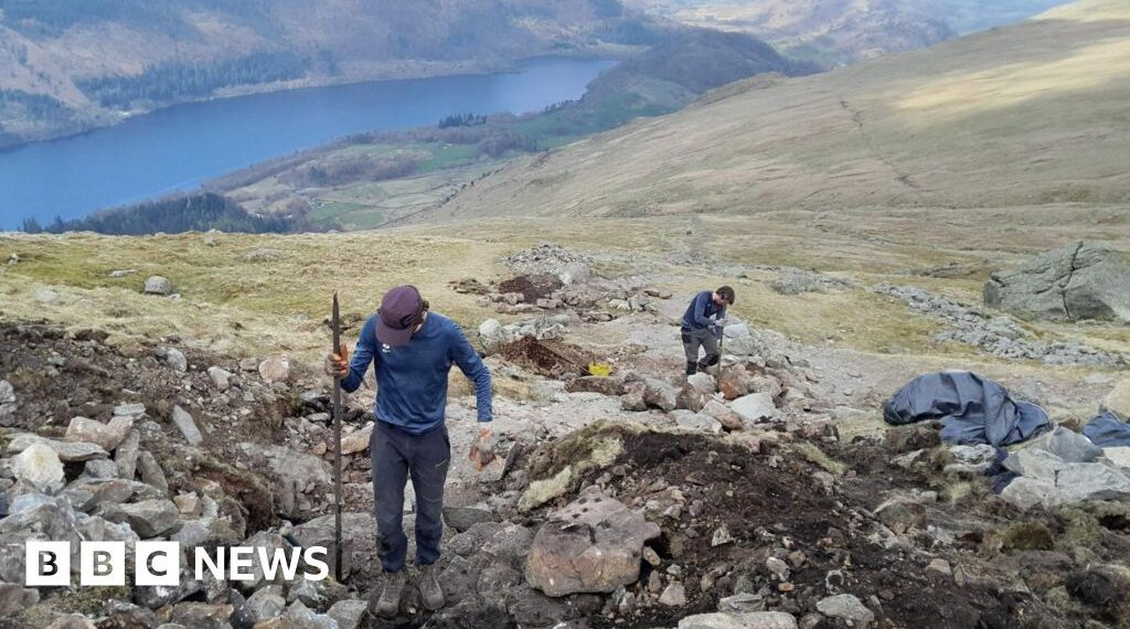 Mountain path repairs 'first big work' since 1980s