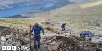 Mountain path repairs 'first big work' since 1980s