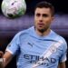 Rodri in Premier league action for Manchester City during the 2025-26 season