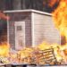 She watched a wildfire destroy her town, so she's building fire-proof bunkers
