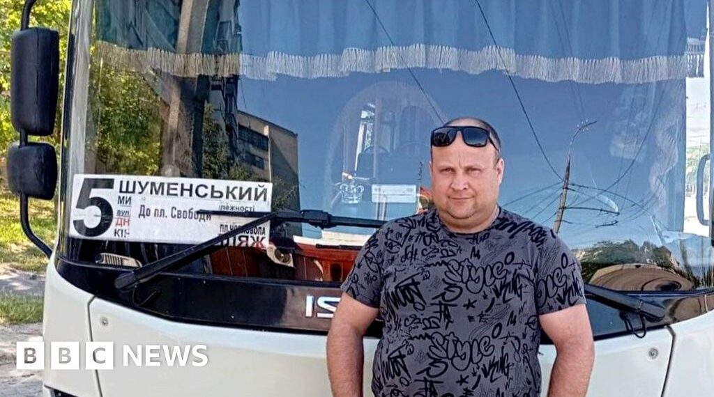 The drivers risking death on Ukraine's most dangerous bus routes