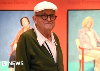Tributes paid to David Hockney, a 'giant' and 'true icon' of British art