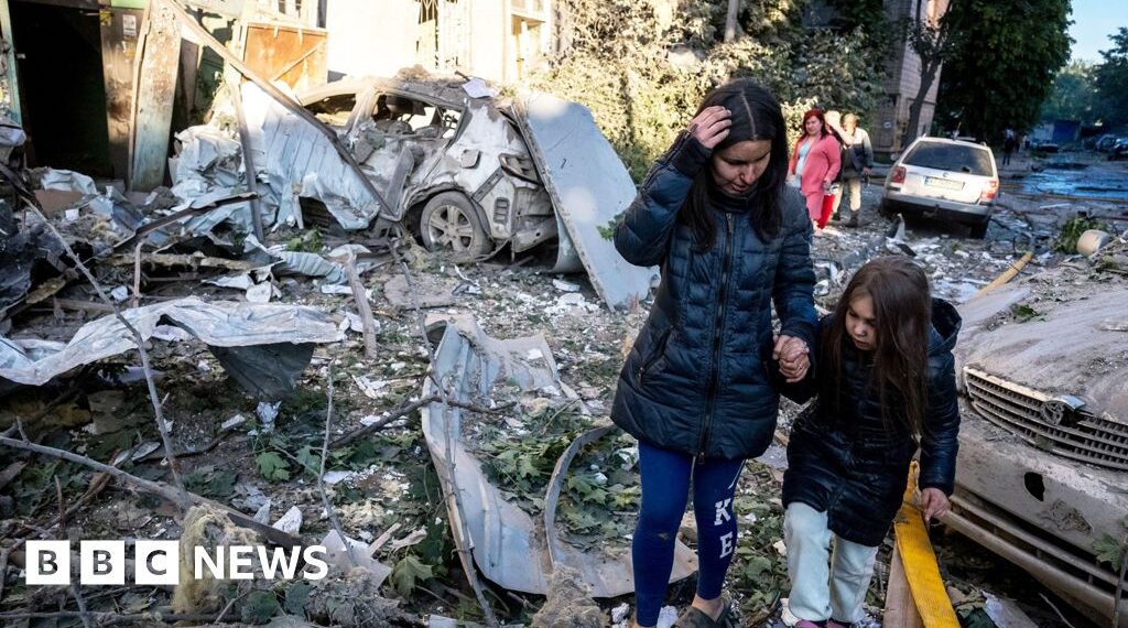 Ukraine rescuers pull dead from rubble after Russian strikes kill 22 people