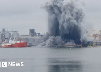 Ukraine strikes cargo ships and admits Romania drone blast