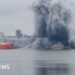 Ukraine strikes cargo ships and admits Romania drone blast