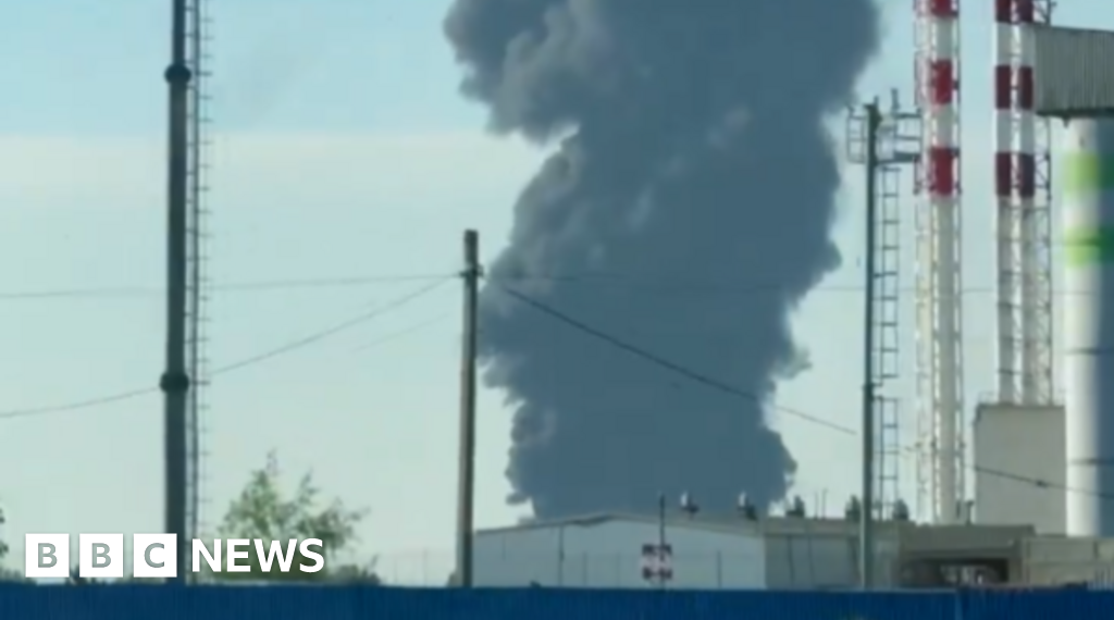 Ukrainian drones target St Petersburg in attack Russia calls 'unprecedented'