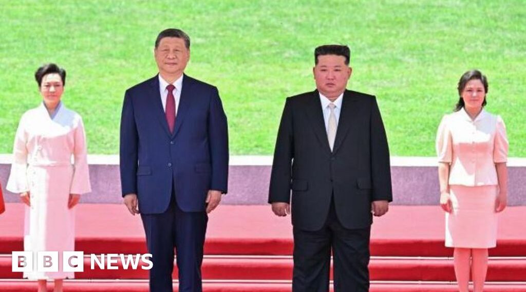 Why is Xi Jinping in North Korea?