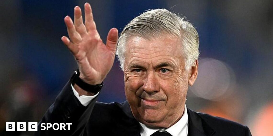 Brazil manager Carlo Ancelotti