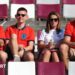 England fans arrive at the stadium prior to during the World Cup Qatar 2022 Group B match between England and Iran